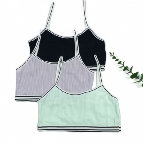 3db Szett Lányok Melltartó Pamut Bralette Tank Top