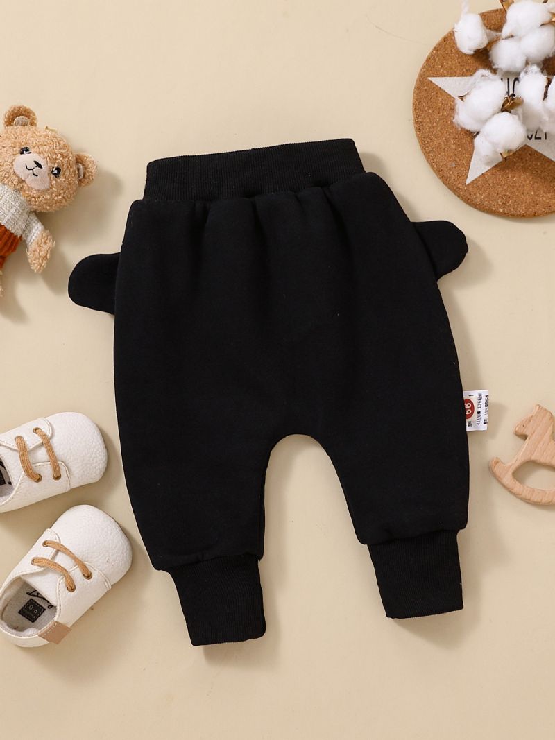 Bébi Pants Plus Velvet 0-1 Éves Korig Szabadtéri Őszi Tél Kisfiúknak