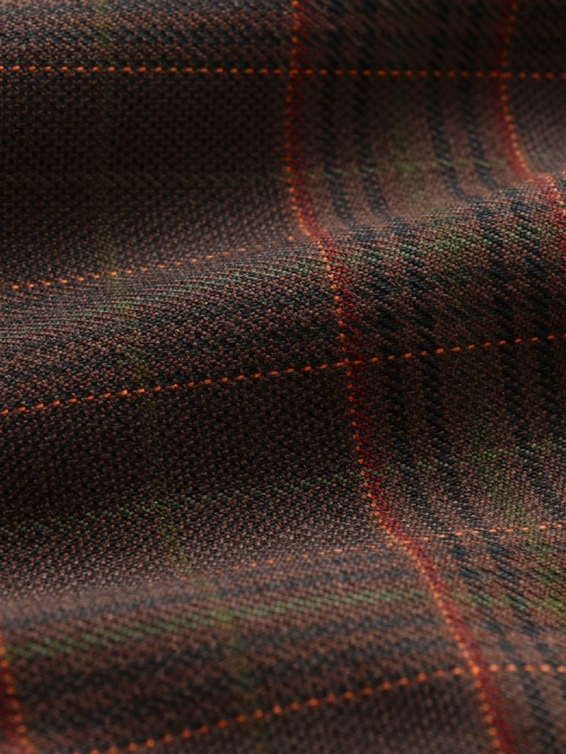 Őszi És Téli Fiúk Alkalmi Férfi Gingham Nadrágja