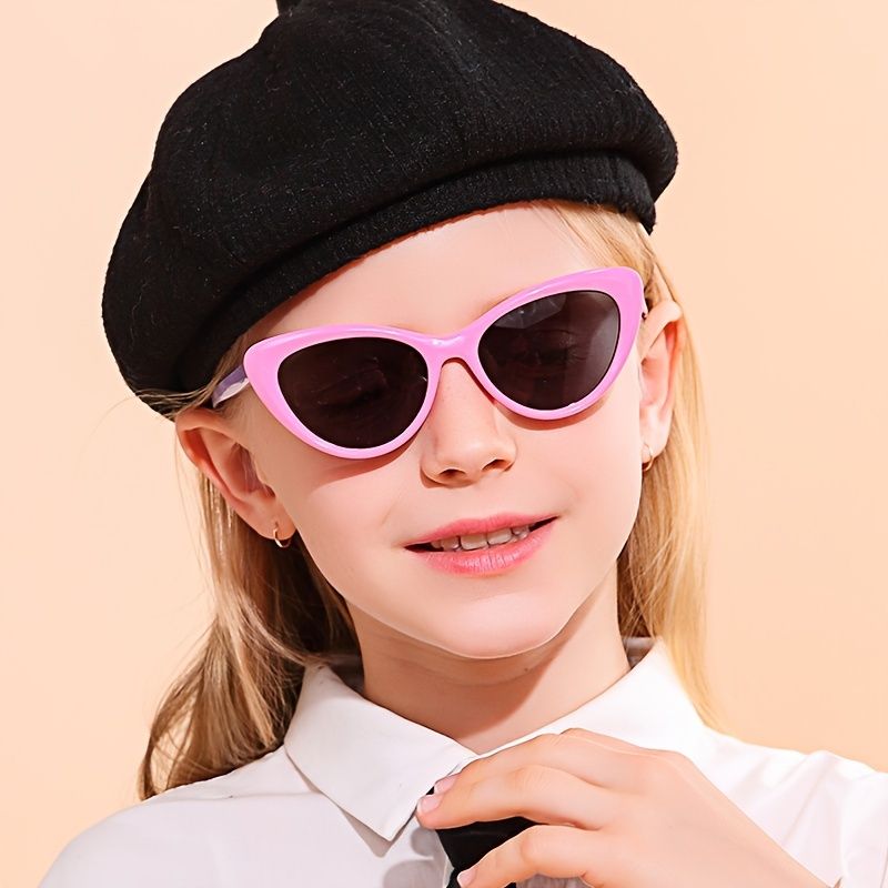 Gyermek Vintage Polarizált Napszemüvegek Uv Védelem Napernyő Szemüvegek Szabadtéri Fiúknak Lányoknak