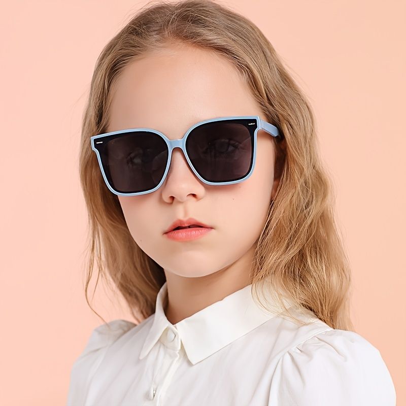 Lányok Alkalmi Napszemüveg Polarizált Szilikon Uv-védő Szemüveg Szabadtéri Túrázáshoz
