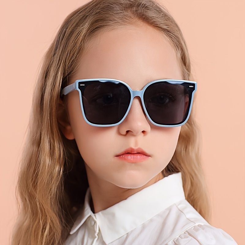 Lányok Alkalmi Napszemüveg Polarizált Szilikon Uv-védő Szemüveg Szabadtéri Túrázáshoz
