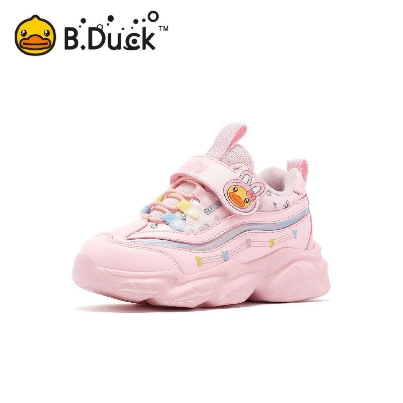 B.duck Kids Lányok Sneakers Csúszásmentes Rajzfilmmintás Sportcipők