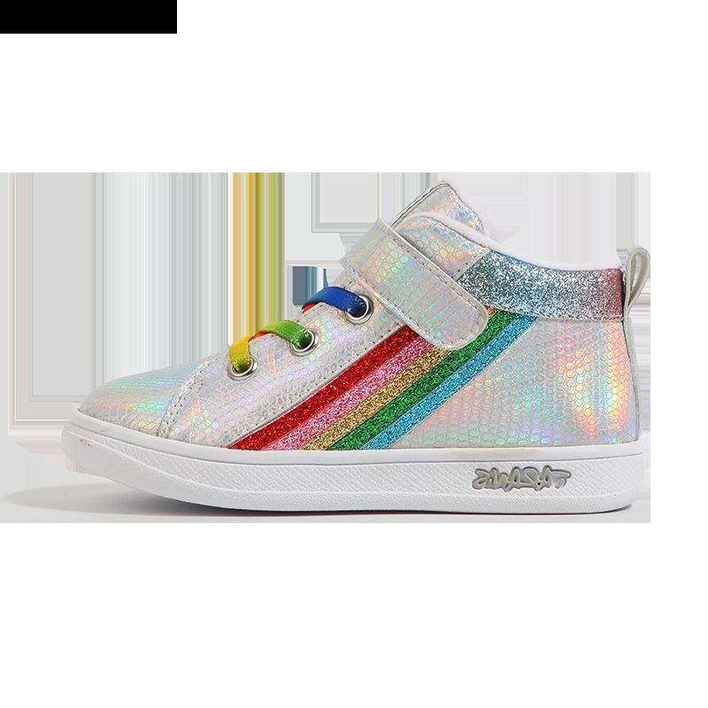 Rainbow Glitter Comfort Középső Tornacipő Őszi Tél