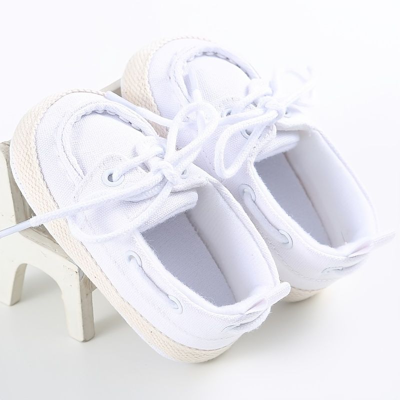 Infant Bébi Loafers Puha Talpú Csúszásgátló Alkalmi Kiságycipő