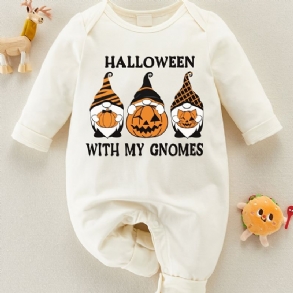 Tipegő Baba Halloween My Cnomes Hosszú Ujjú Kombinéval