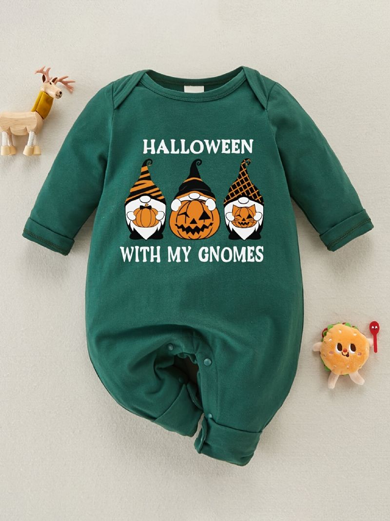 Tipegő Baba Halloween My Cnomes Hosszú Ujjú Kombinéval