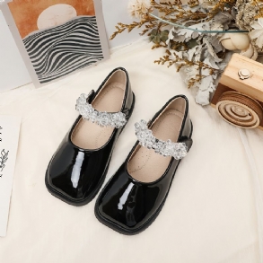 Lányok Puha Talpú Csúszásgátló Mary Jane Flats