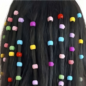 100db Lányok Mini Színes Haj Karmos Clipek Hajkapcsok Gyöngycsipsz Műanyag Hajkiegészítők