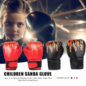 Gyerekek Ökölvívó Harci Kesztyűk Ökölvívás Kickbox Birkózás Homokzsák