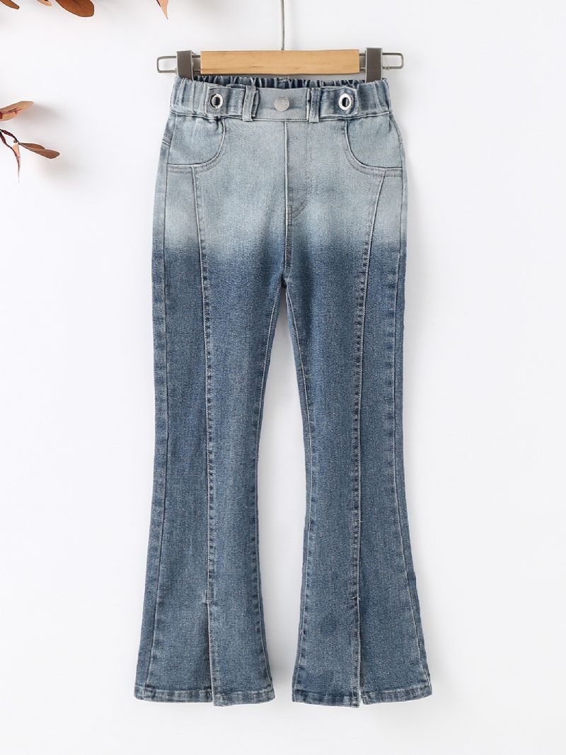 Lányok Divat Gradient Jeans